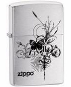 Z24800 ZIPPO UP.-BUTTERFLY
