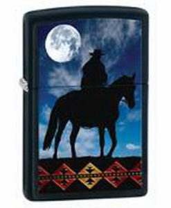 Z28311 ZIPPO UP.-218 COWBOY MOON