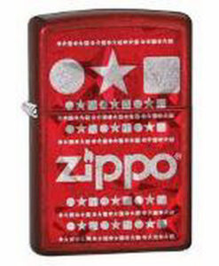 Z28342 ZIPPO UP.-CANDY APPLE RED
